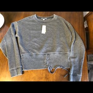 American Eagle Sweater with Corset Bottom